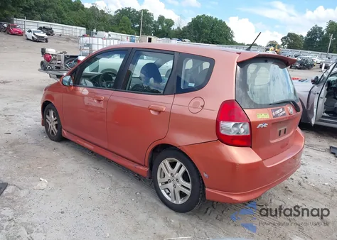 2007 Honda Fit Sport z USA, uszkodzony, nr VIN JHMGD38627S052904